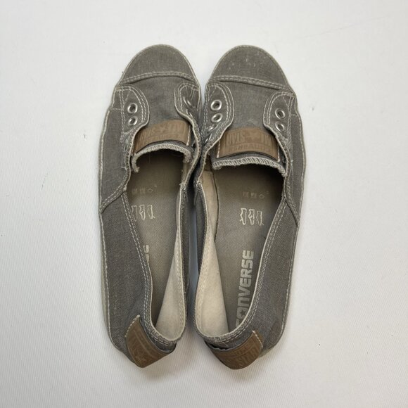 Converse Women’s CT All Star Shoreline Grey Slip-On Sneakers Size 6.5 US - Picture 10 of 13